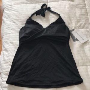 Bra cup wrap tankini